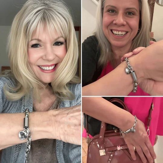 Armbånd – kraftigt en hjerte i guld