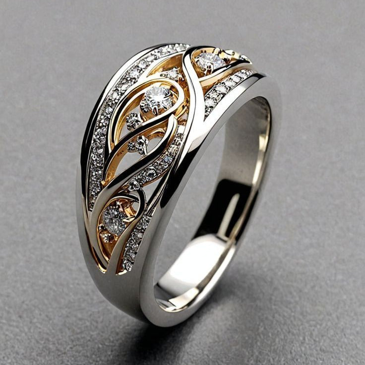 Ring – klassisk tofarvet kabel