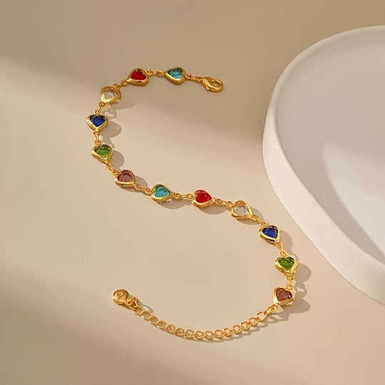 Unikt hjerteformet armbånd