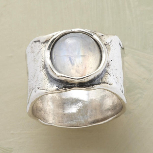Ring – boho en månesten