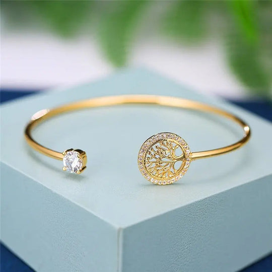 Armbånd – livets træ tidløs justerbar