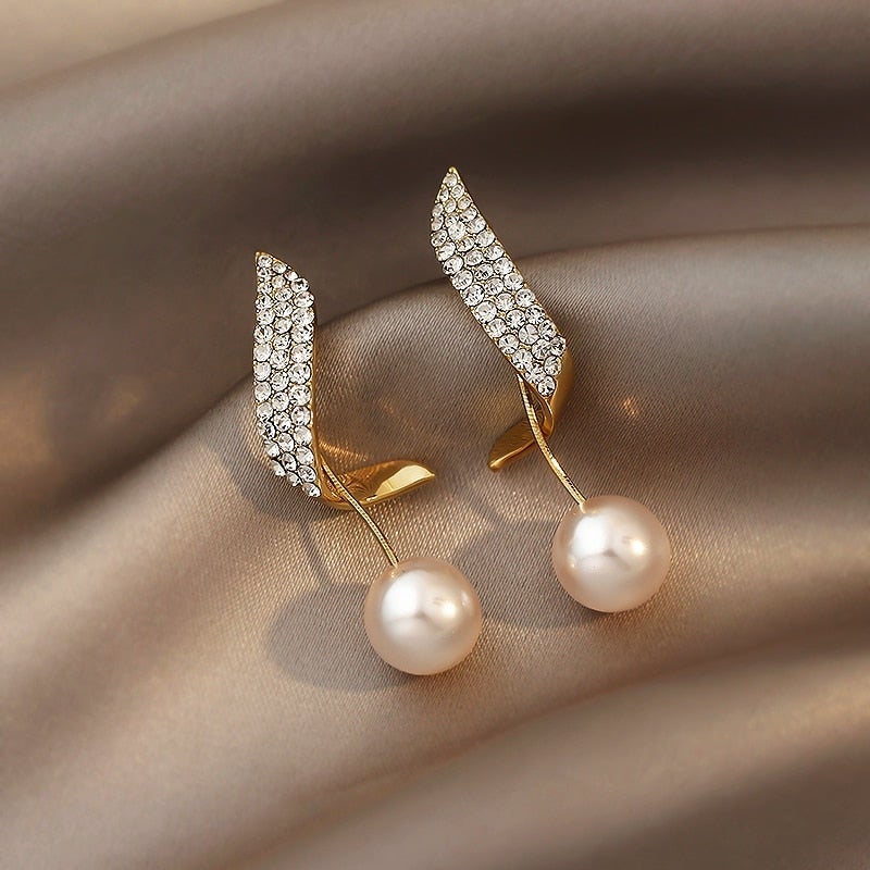 Kimberly – Vintage-Ohrringe in Silber