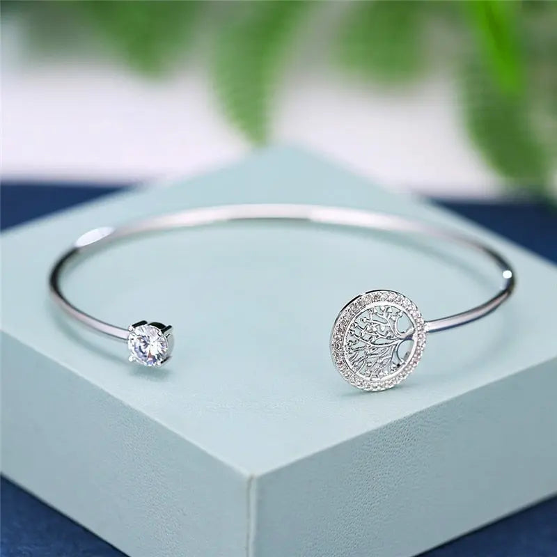 Armbånd – livets træ tidløs justerbar