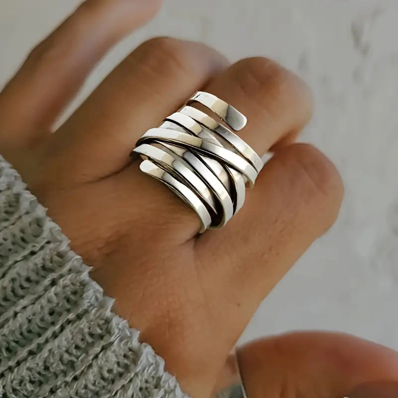 Ring – i sølv vintage elegant