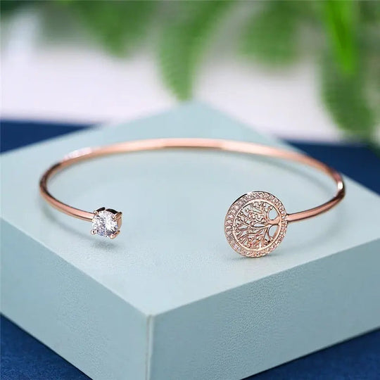 Armbånd – livets træ tidløs justerbar