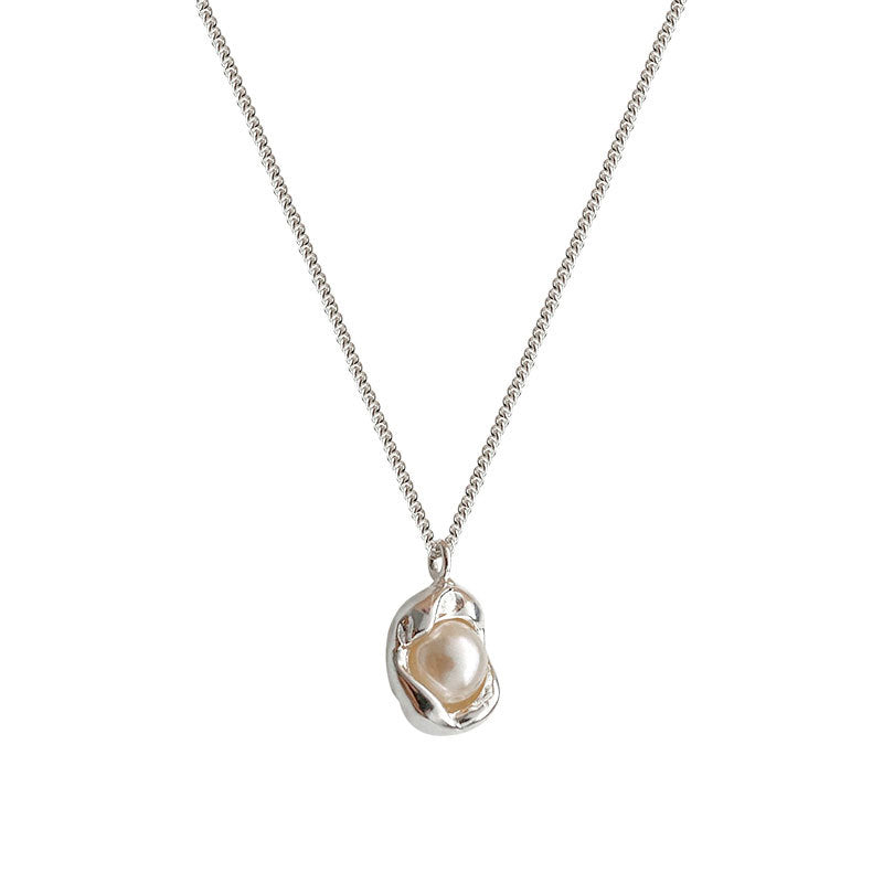 Vintage-Schmuck aus Muranoglas: Halskette mit hängender Perle
