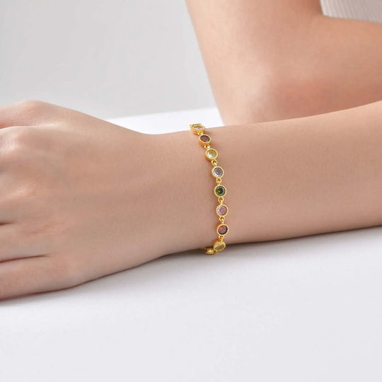 Armbånd – charm regnbue strålende