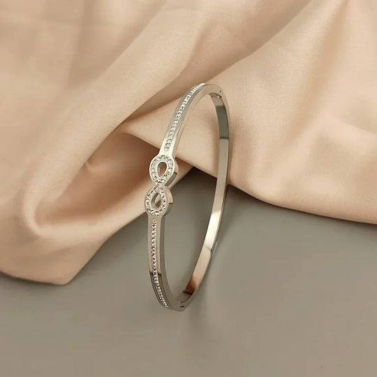 Armbånd – stift Infinity med krystaller eksklusive