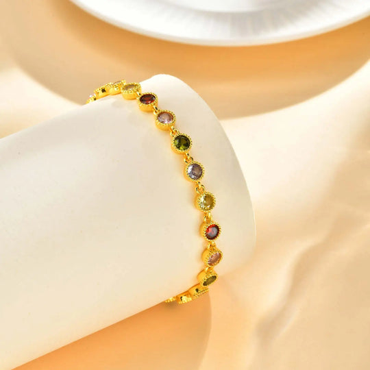 Armbånd – charm regnbue strålende
