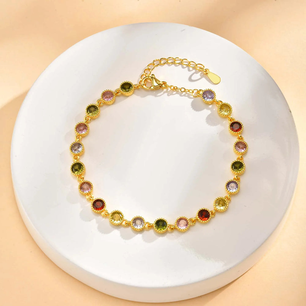 Armbånd – charm regnbue strålende