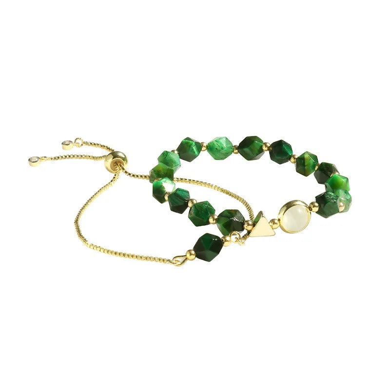 Elegant grønt armbåndssæt