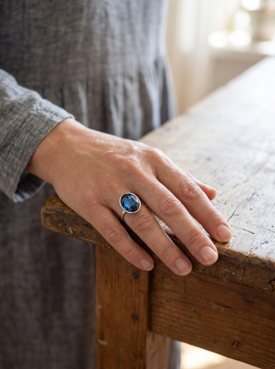 Himmelblå ring™ – vintageglans