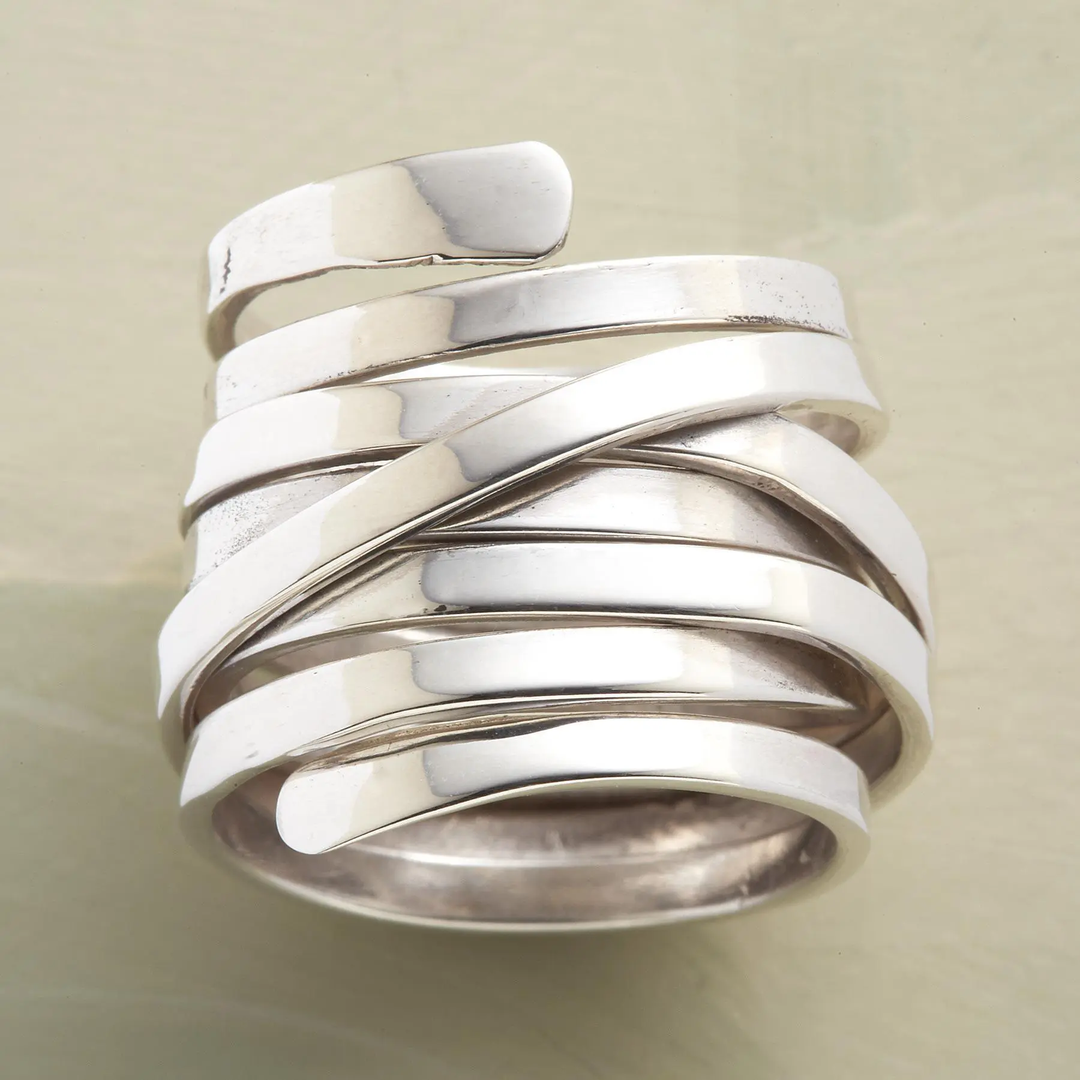Ring – i sølv vintage elegant