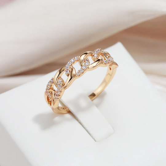 Ring – i guld “Maille chic”