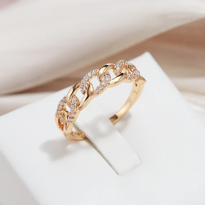 Ring – i guld “Maille chic”