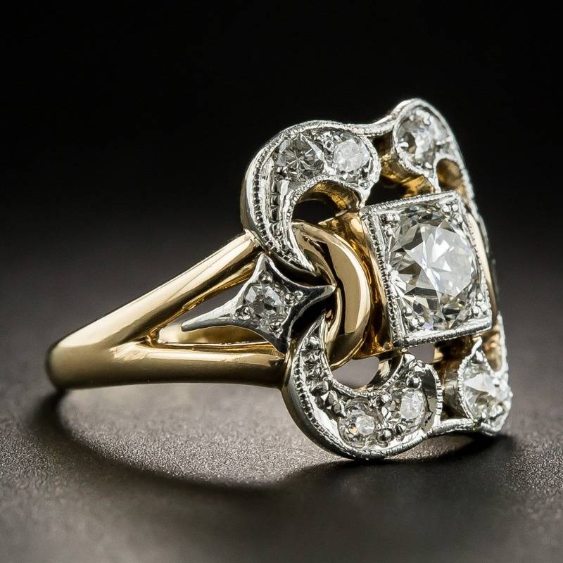 Elegant guldring™ – zirkoniaglans
